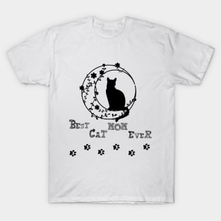 Best cat mom ever T-Shirt